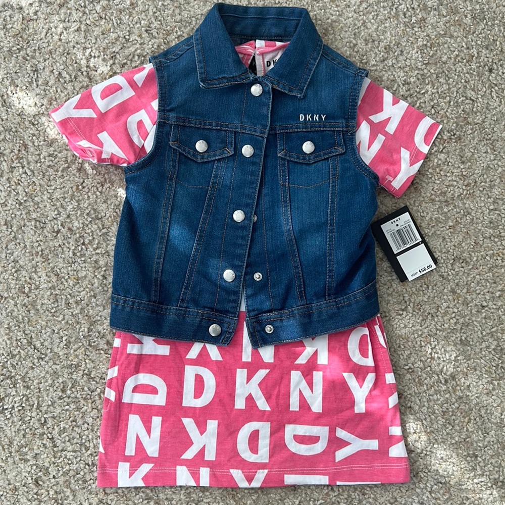 Toddler DKNY 2-Piece Outfit - Picture 1 of 5